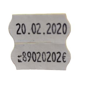 Árazógép 1 soros 10 karakter Jolly JC10