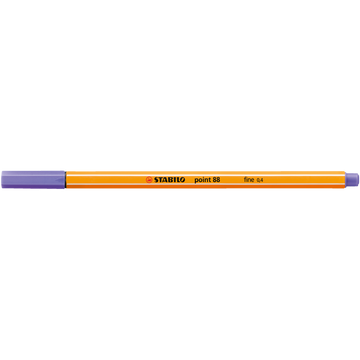 Rostirón, tűfilc 0,4mm, STABILO Point 88 halvány lila