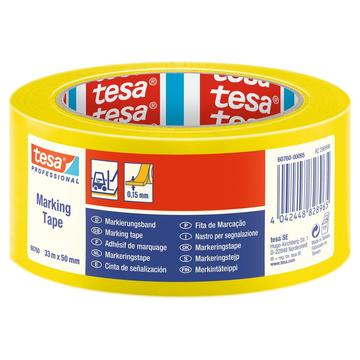 Jelölőszalag 50mmX33m Tesa sárga