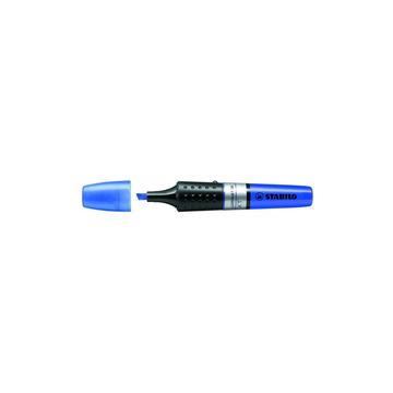 Szövegkiemelő 2-5mm, hengeres test Stabilo Luminator kék