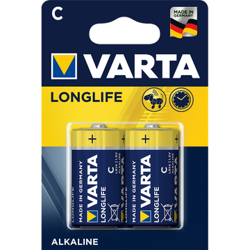Elem C Baby LR14 Longlife 2 db/csomag, Varta 