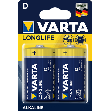Elem góliát LR20D longlife 2 db/csomag, Varta 