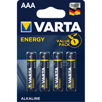 Elem AAA mikro LR03 Energy 4 db/csomag, Varta 