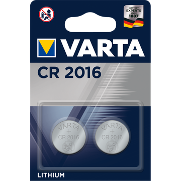 Gombelem CR 2016 2 db/csomag, Varta 