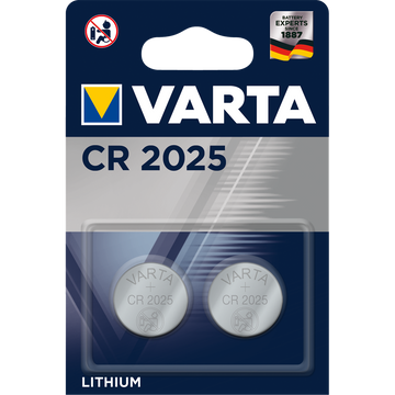 Gombelem CR 2025 2 db/csomag, Varta 