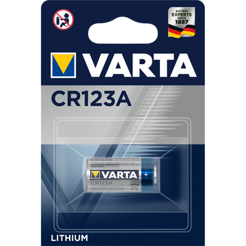 Fotóelem CR 123A 1 db/csomag, Varta 
