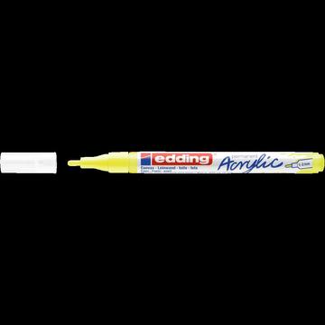 Akril marker 1-2mm, Edding 5300 neon sárga 