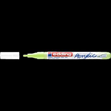 Akril marker 1-2mm, Edding 5300 pasztellzöld 