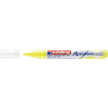 Akril marker 2-3mm, Edding 5100 neon citromsárga 