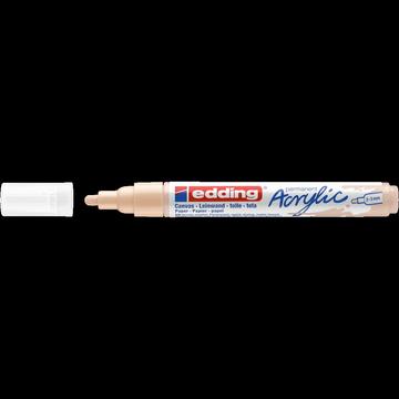 Akril marker 2-3mm, Edding 5100 bézs 