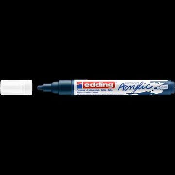 Akril marker 2-3mm, Edding 5100 éjkék 