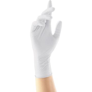 Gumikesztű latex púdermentes XS 100 db/doboz GMT Super Gloves fehér