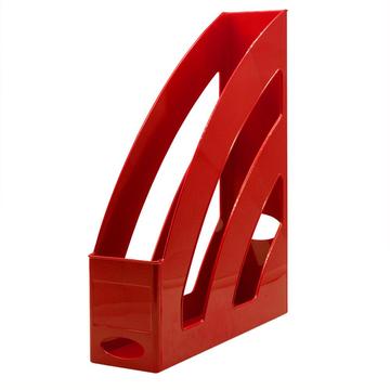 Iratpapucs 8cm, muanyag, 80x327x253mm, Bluering®, piros