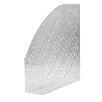 Iratpapucs 8cm, muanyag, 80x300x250mm, Bluering®, víztiszta