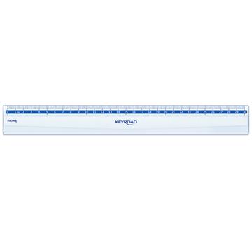 Vonalzó 30 cm, klasszikus Keyroad