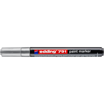 Lakkmarker 1-2mm, kerek Edding 791 ezüst 