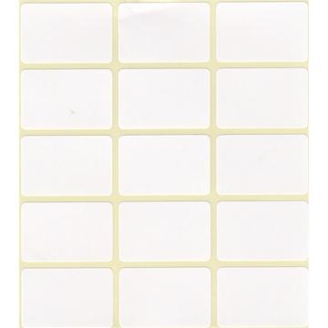 Etikett címke, 20x30mm, 4 lap, 15 címke/lap