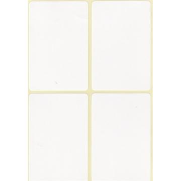 Etikett címke, 45x70mm, 15 lap, 4 címke/lap