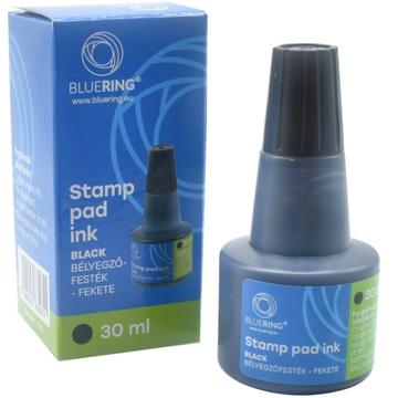 Bélyegzofesték 30ml, Bluering® Flower fekete