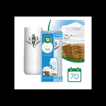 Légfrissítő készülék utántöltővel 250 ml AirWick Freshmatic Frissen mosott ruha