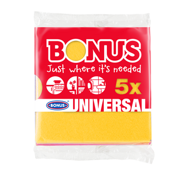 Törlőkendő általános 5 db/csomag Bonus_B170