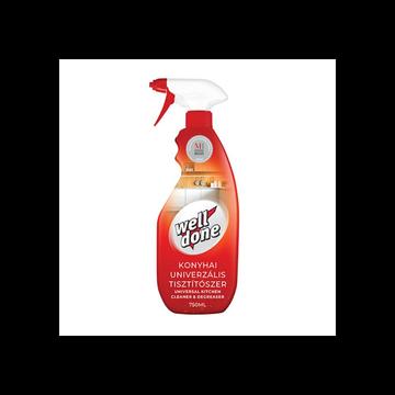 Konyhai univerzális tisztítószer szórófejes 750 ml Well Done