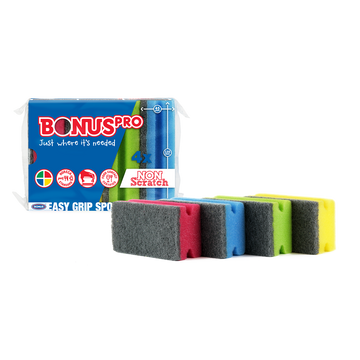 Mosogatószivacs 4 db/csomag formázott HoReCa BonusPRO_B118