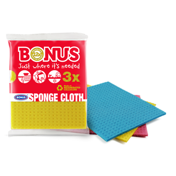 Szivacsos kendő 3 db/csomag Bonus_B132
