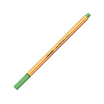 Rostirón, tűfilc 0,4mm, STABILO Point 88 világoszöld