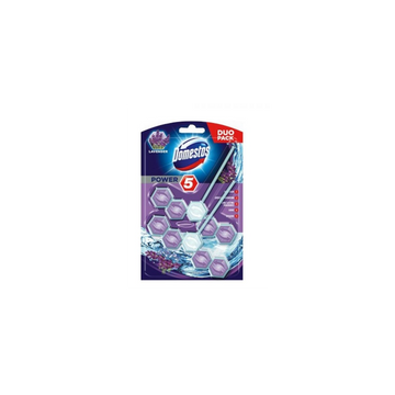 WC illatosító 2 x 55 g  Power5 Domestos Lavender