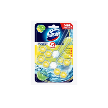 WC illatosító 2 x 55 g  Power5 Domestos Lime