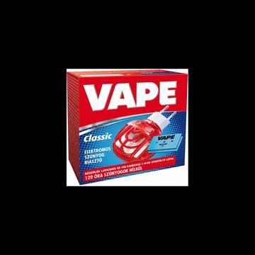 Szúnyogírtó elektromos készülék lapkához&folyadékhoz+10 db szúnyogirtó lap 120 óra VAPE Magic