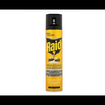 Darázsirtó aeroszol 300 ml beltéri használatra Raid