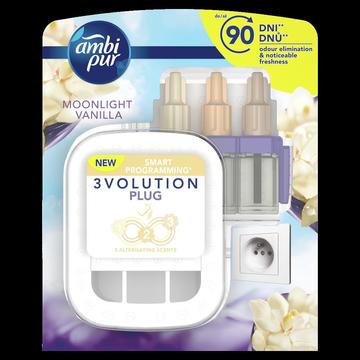 Légfrissítő elektromos kezdőcsomag 20 ml Ambi Pur 3 Volution Moonlight Vanilla