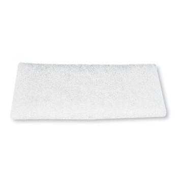 Súroló pad lap 25 x 12 cm fehér