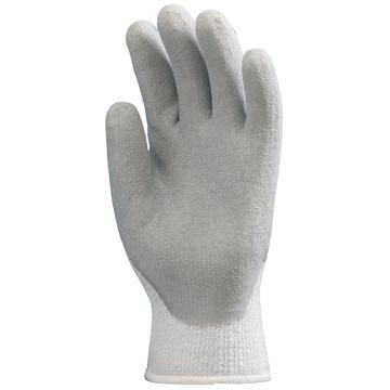 Védokesztyu mártott latex bélelt szürke 10-es _3875