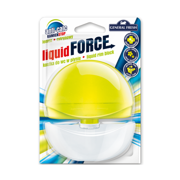 WC illatosító gél 55 ml + kosár Liquid Force Citrom