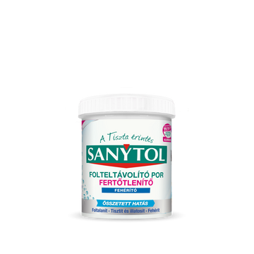 Fertotleníto mosószeradalék por fehér ruhához 450 g Sanytol
