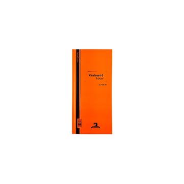 Kézbesíto könyv 100lap,os 130x297mm, C.5230-29 Pátria