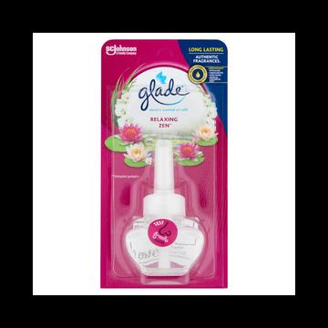 Légfrissíto elektromos utántölto 20 ml Glade® Relaxing Zen/Japán kert