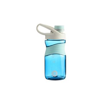 Palack, muanyag, markolattal, kupakos, 450 ml, Wabo, kék