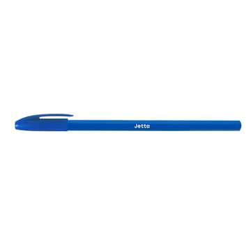 Golyóstoll 0,7mm eldobható, hatszögletu test kupakos Bluering® Jetta, írásszín kék