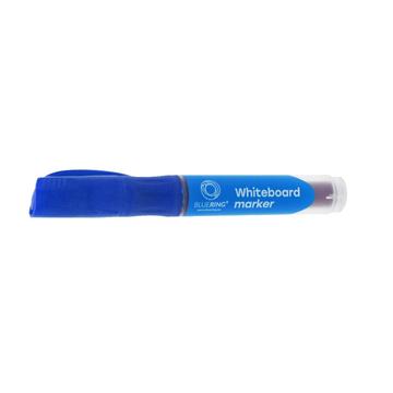 Táblamarker 3mm, kerek, cserélheto betétes, Bluering kék