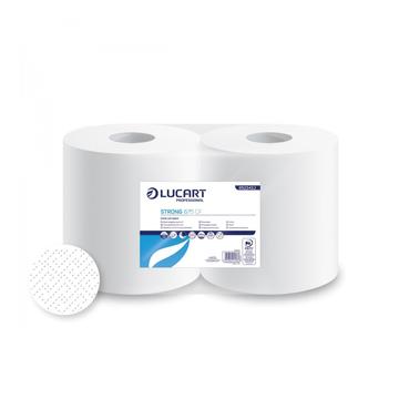 Ipari törlo 2 rétegu tekercses átméro: 25 cm 100 % cellulóz 675 lap/tek 2 tekercs/karton Strong Lucart 675CF_852343J