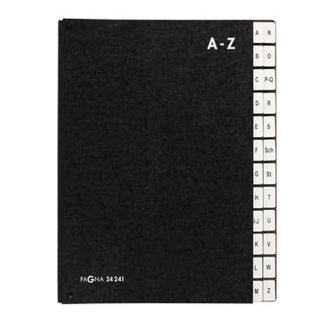 Elorendező karton A-Z nyitott Pagna fekete