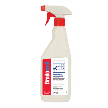 Felületfertotleníto antibakteriális tisztító folyadék szórófejes 500 ml Bradowell