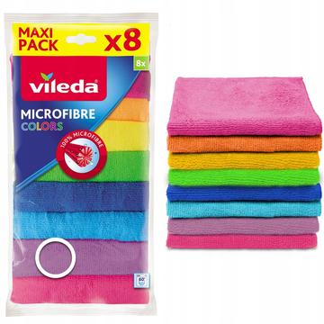 Mikroszálas törlokendo 8 db/csomag Vileda Color 8 színu_F18597