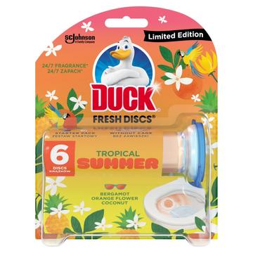 WC öbílto korong zselés 36 ml Fresh Discs Duck® Tropical Summer