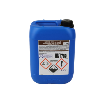 Sósav ipari 30 %-os 5 liter