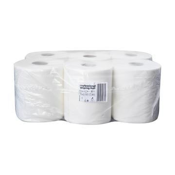 Kéztörlo 2 rétegu tekercses átméro: 19 cm 100% cellulóz 90 m/tekercs 6 tekercs/karton Bluering® hófehér